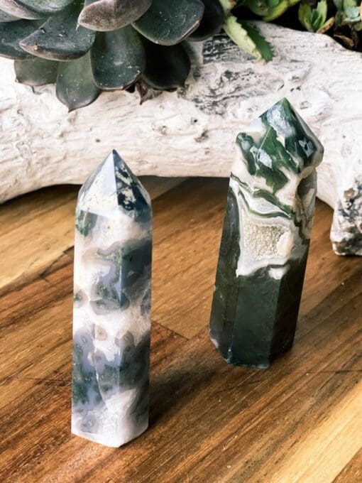 Batu akik lumut yang cantik