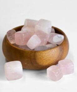 rose quartz cube