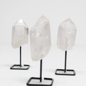 clear quartz point specimen mini point