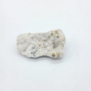 druzy quartz ပေါ်တွင် gyrolite