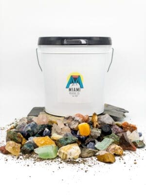 gem mining bucket 10 lbs