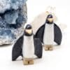 Onyx-Pinguin-Schnitzerei