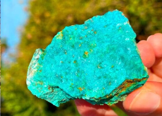 Texas famous gemstone finds Turquoise