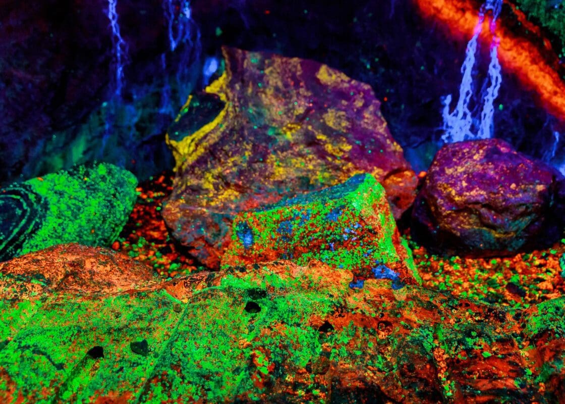 collecting fluorescent minerals
