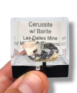 Cerussite with Barite Les Dalles Mine 2